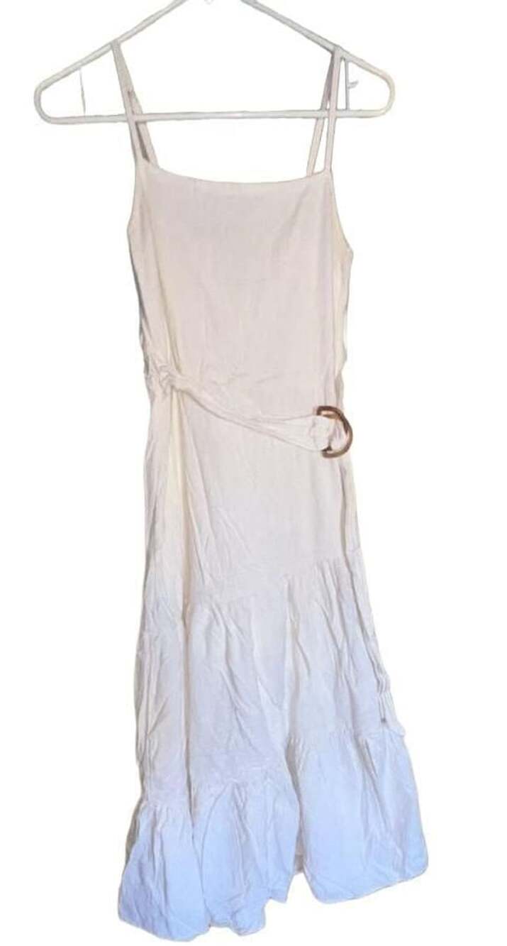 Billabong Island Spirit Maxi Dress Size M White